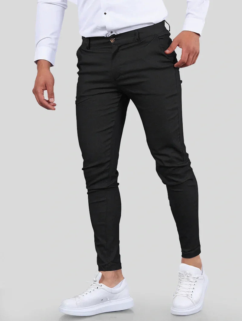 Noa Pantalón Stretch - Negro