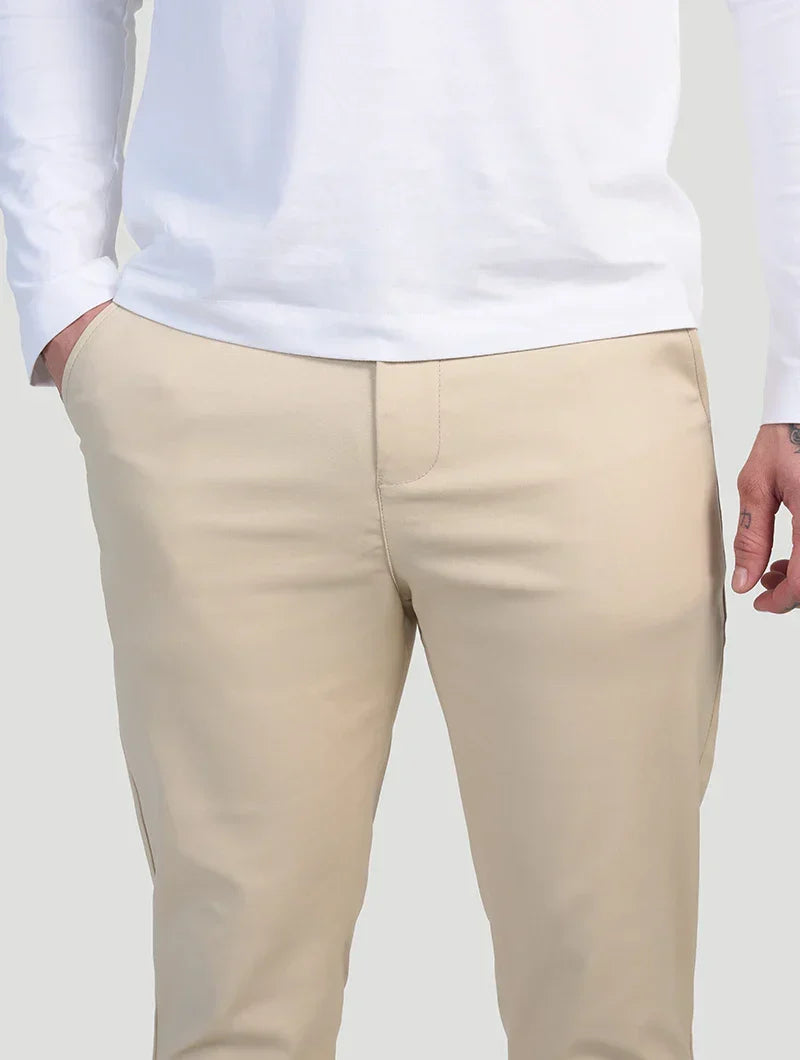 Astino Pantalón Stretch - Beige