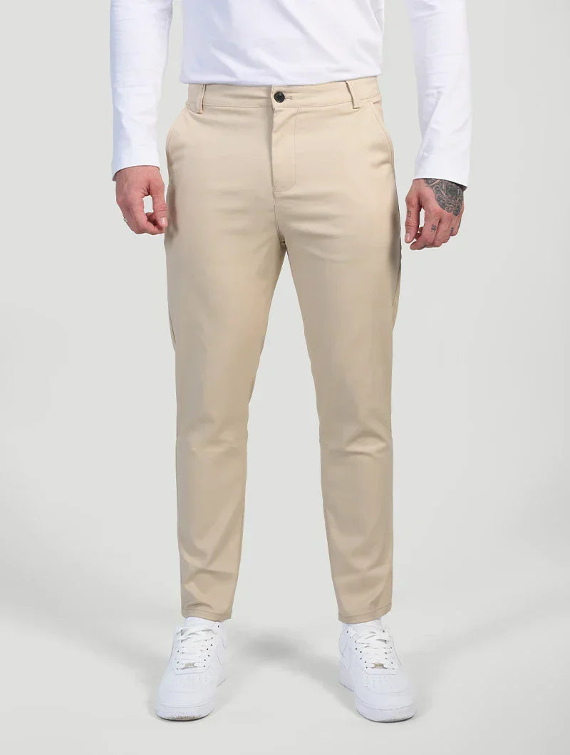 Astino Pantalón Stretch - Beige