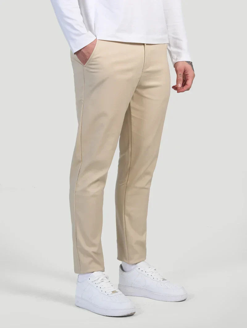 Astino Pantalón Stretch - Beige