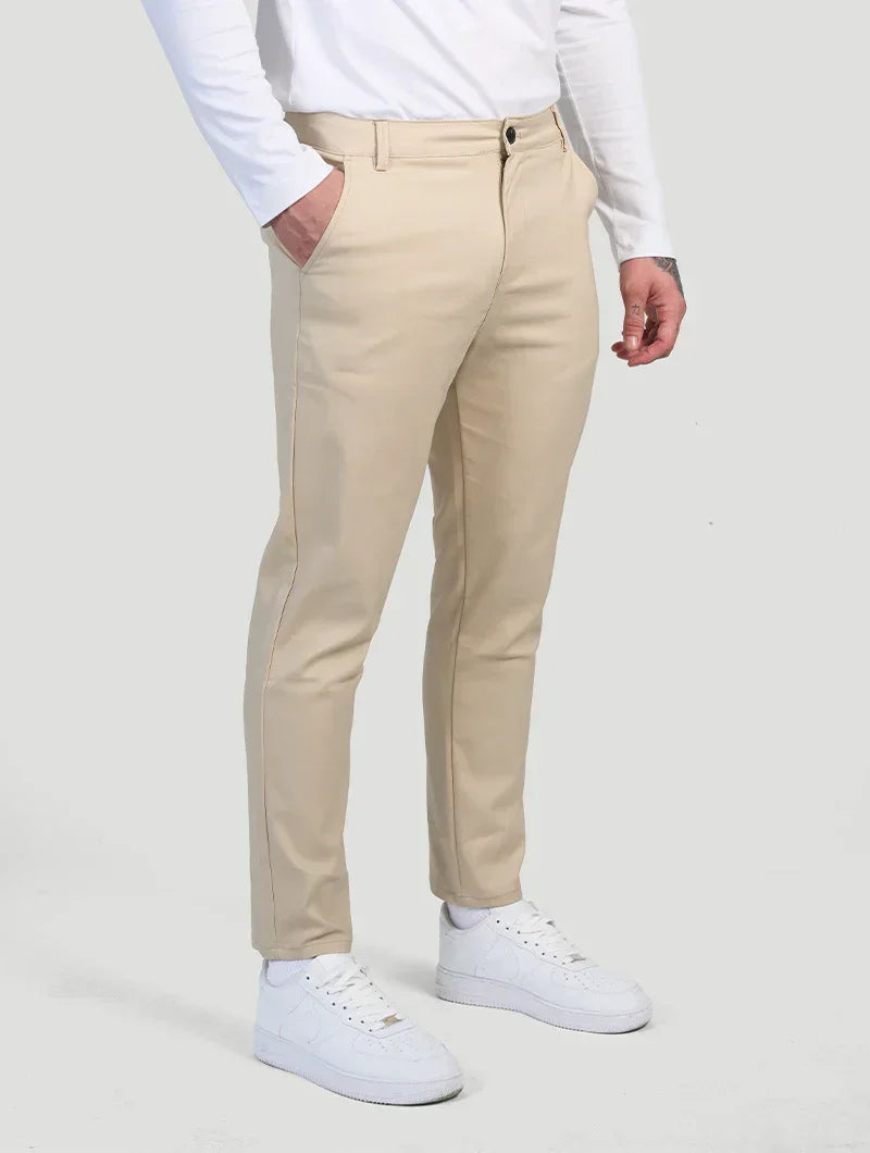 Astino Pantalón Stretch - Beige