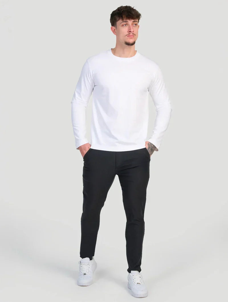 Noa Pantalón Stretch - Negro