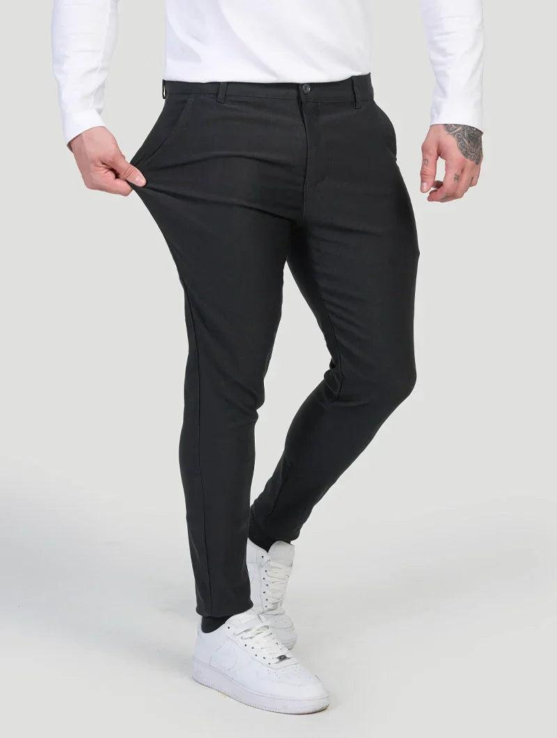 Noa Pantalón Stretch - Negro
