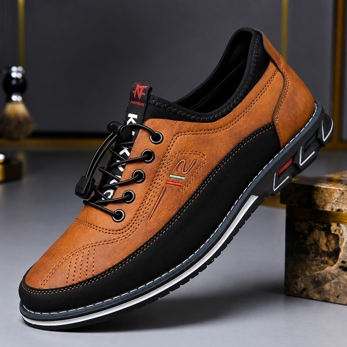 Iron | Mocasines de piel cómodos sin agujetas con ajuste elegante