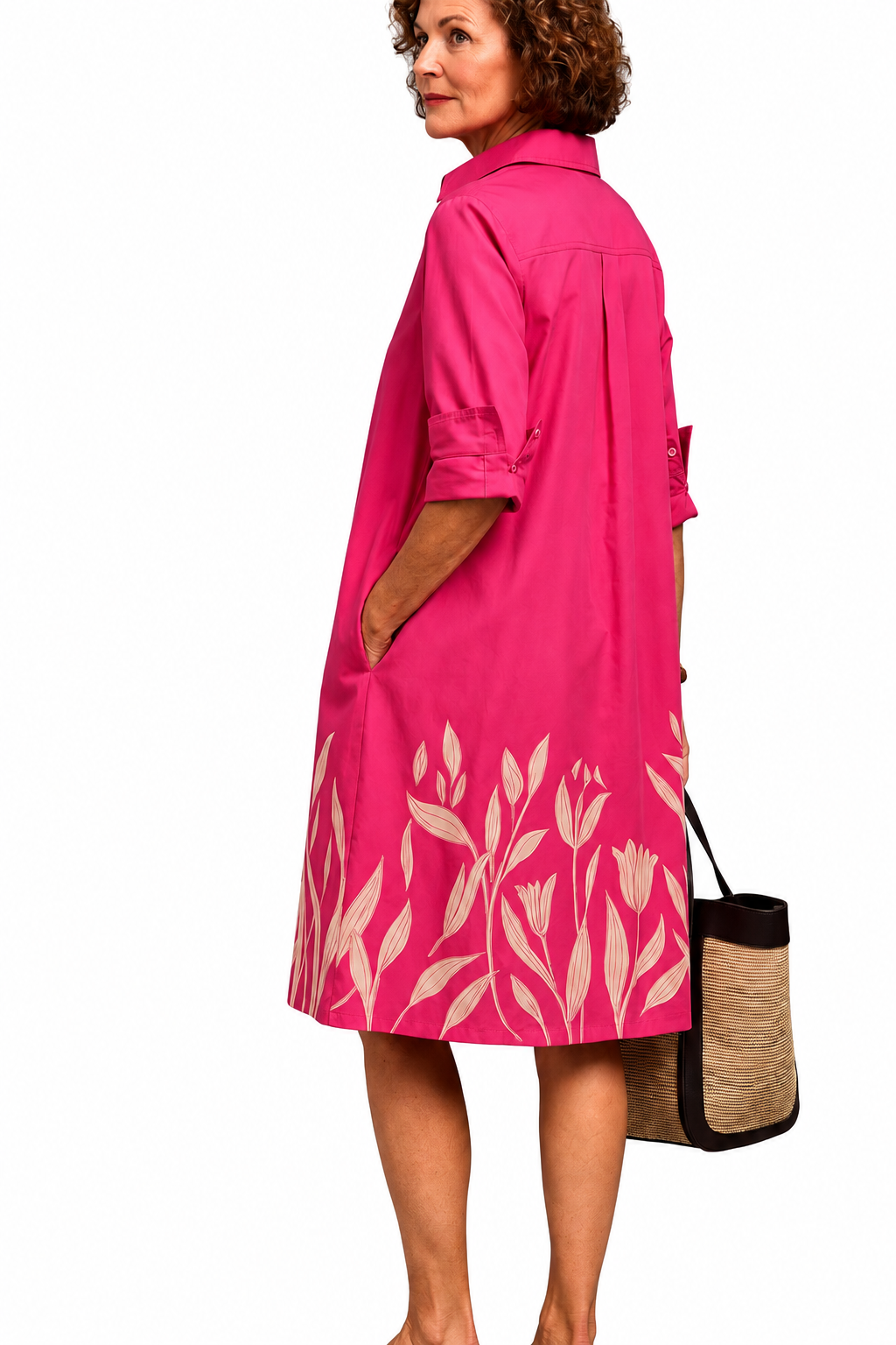 GRACE | Vestido midi elegante y detallado