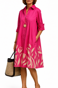 GRACE | Vestido midi elegante y detallado