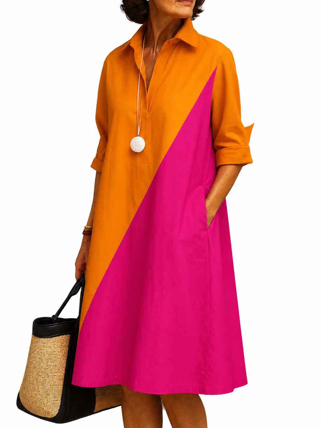KAYLA | Vestido midi elegante y detallado