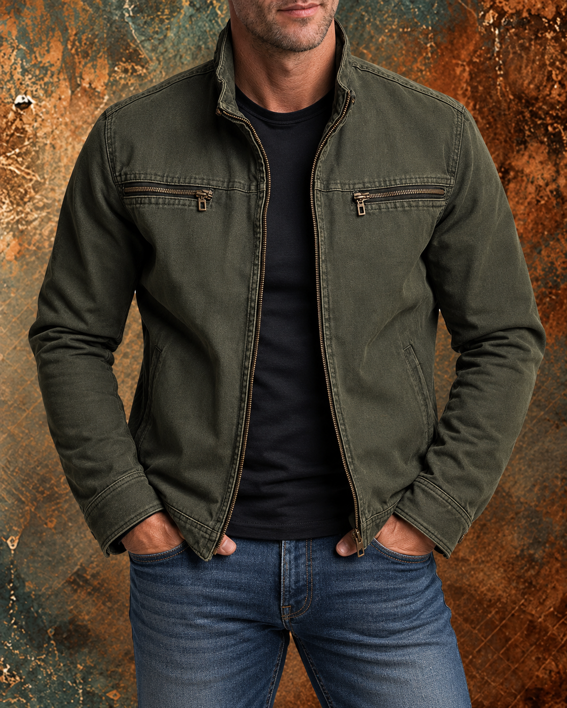 Renato | Chamarra de otoño elegante