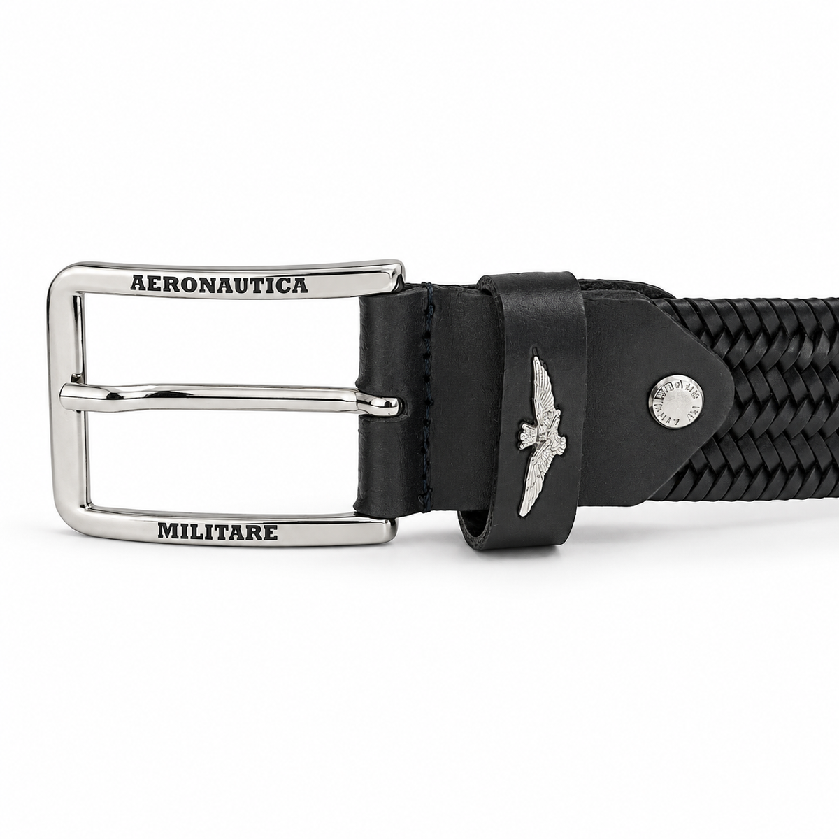 Cinturón elástico para hombre AM416 de piel genuina
