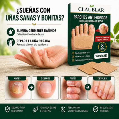 16 Parches Anti-Hongos CLAUBLAR™