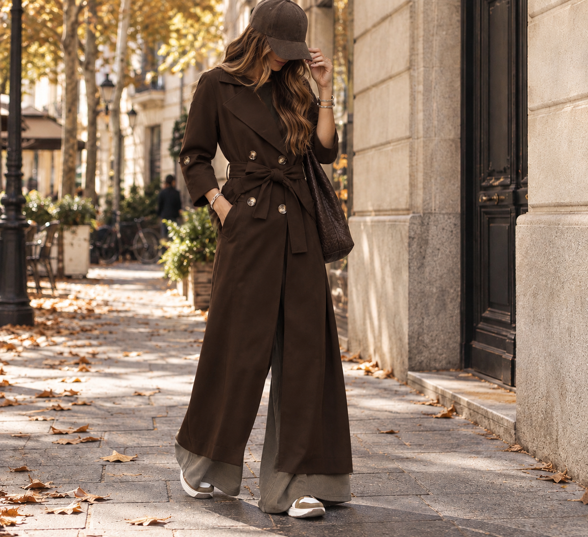 Paris | Gabardina Trench Clásica Estilo Parisino