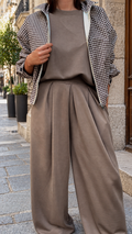 Roma | Chamarra Bomber con Estampado Vichy