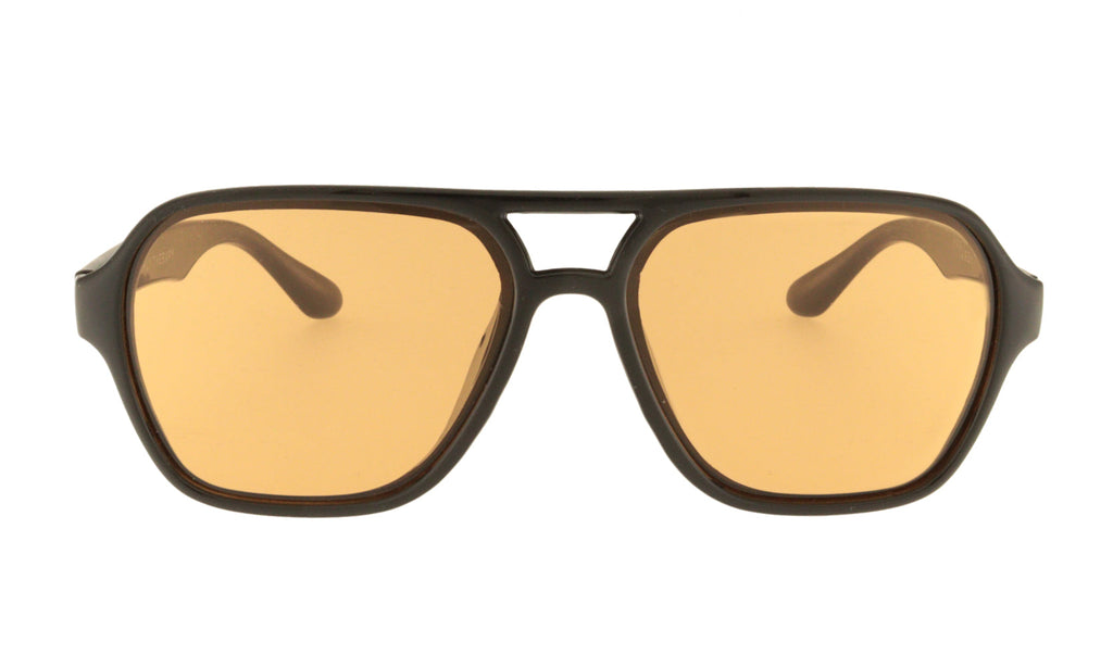 Lentes de sol doble puente Naranja
