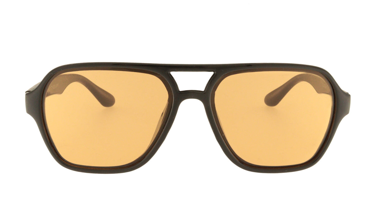 Lentes de sol doble puente Naranja