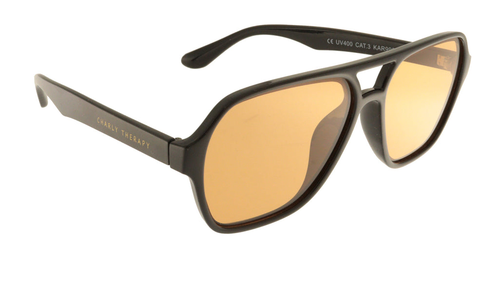 Lentes de sol doble puente Naranja
