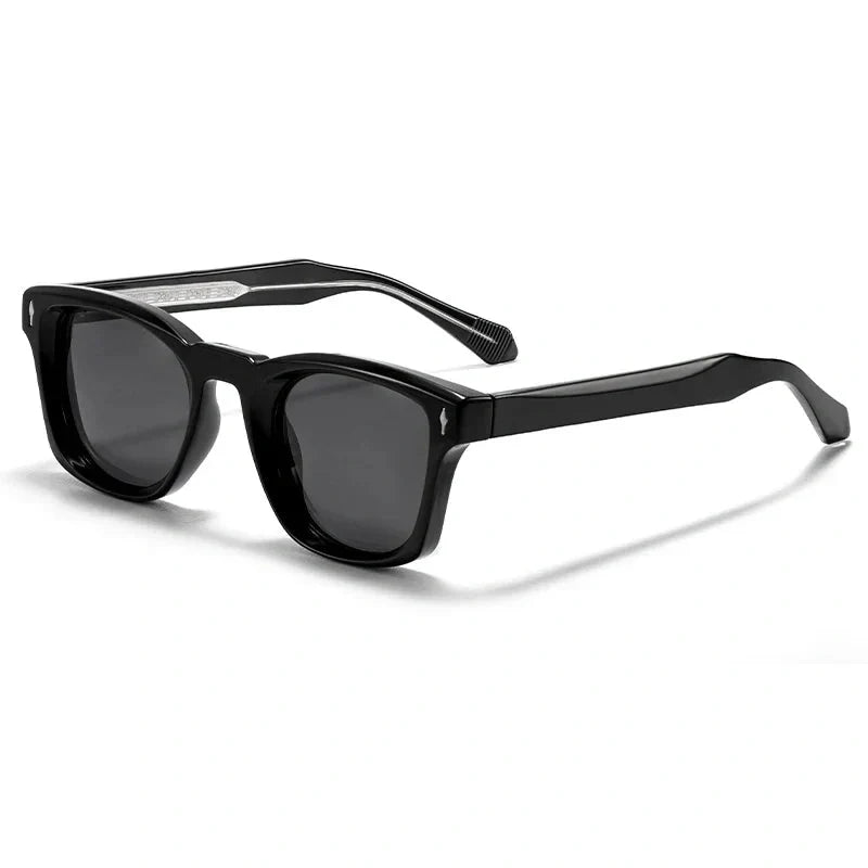 Lentes de sol cuadrados polarizados para hombre