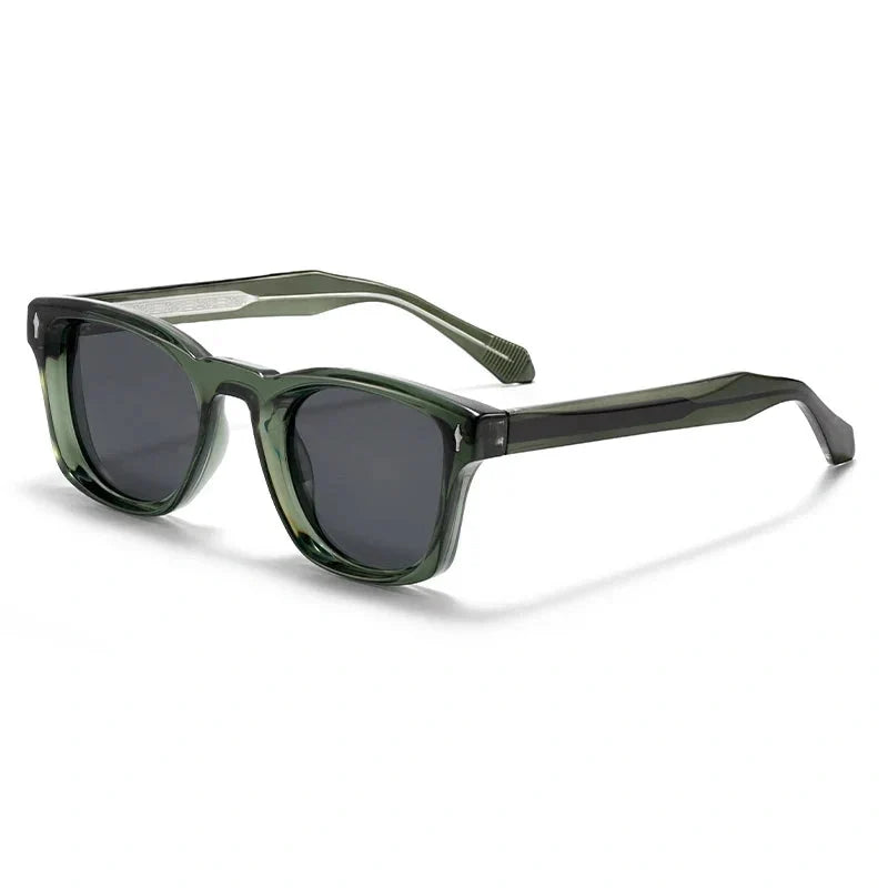 Lentes de sol cuadrados polarizados para hombre