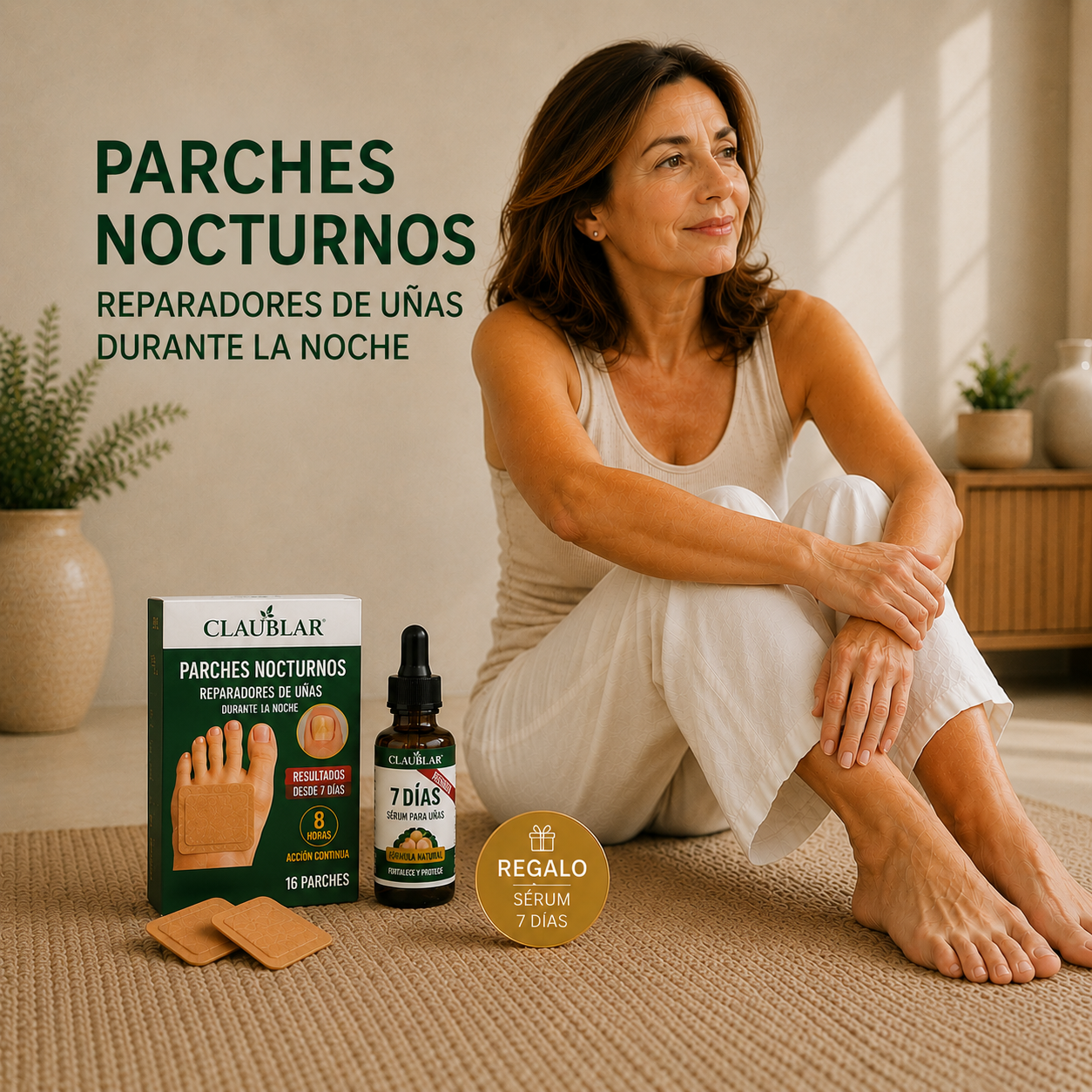 TRATAMIENTO COMPLETO 24 HORAS PARA UÑAS DAÑADAS
