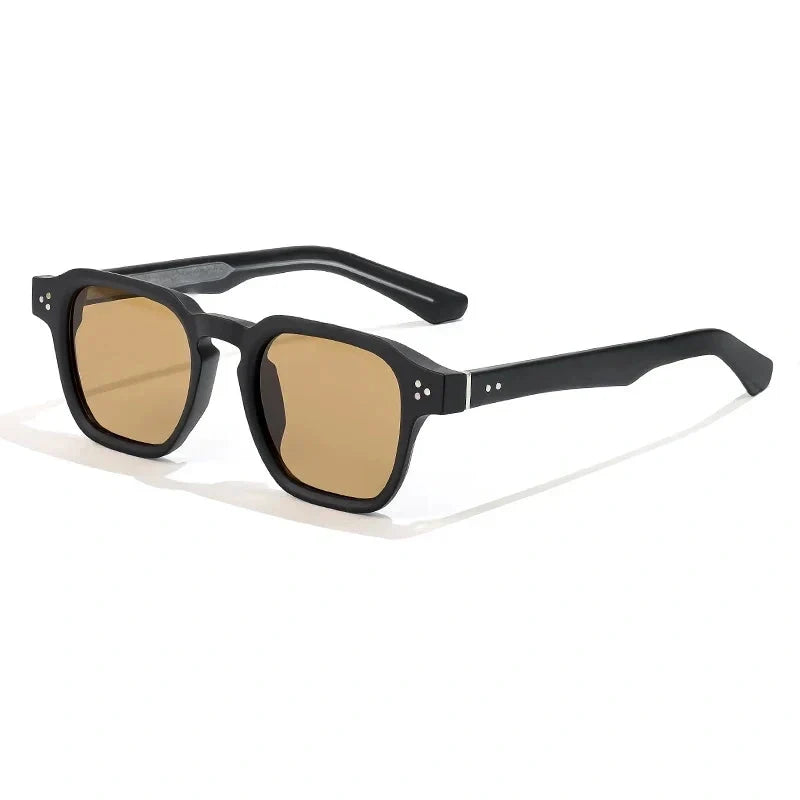 Lentes de sol cuadrados versátiles para hombre