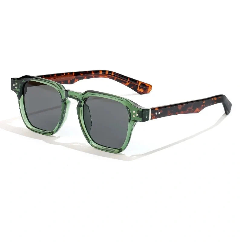 Lentes de sol cuadrados versátiles para hombre