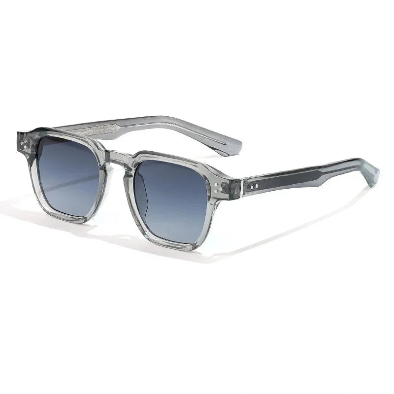 Lentes de sol cuadrados versátiles para hombre