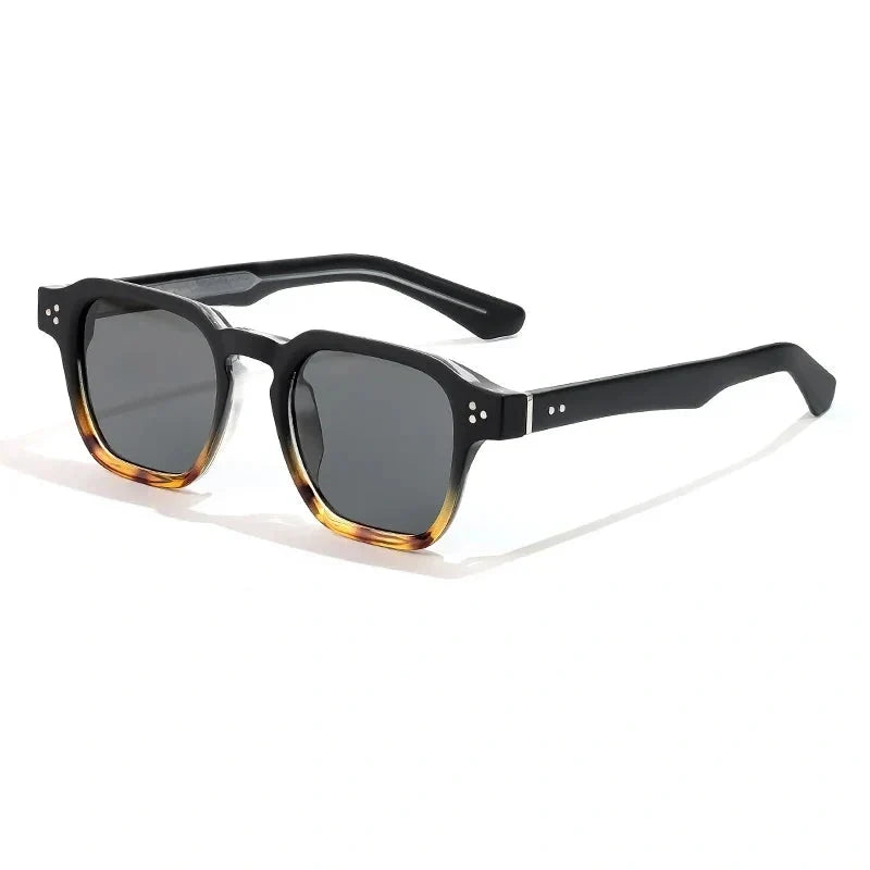 Lentes de sol cuadrados versátiles para hombre