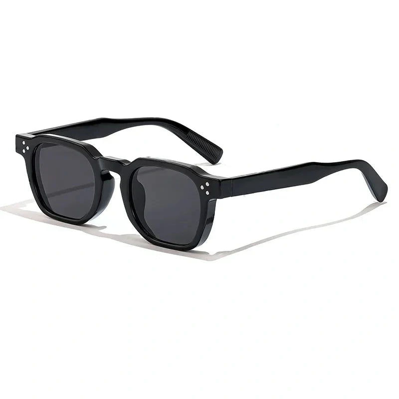 Lentes de sol cuadrados geométricos para hombre