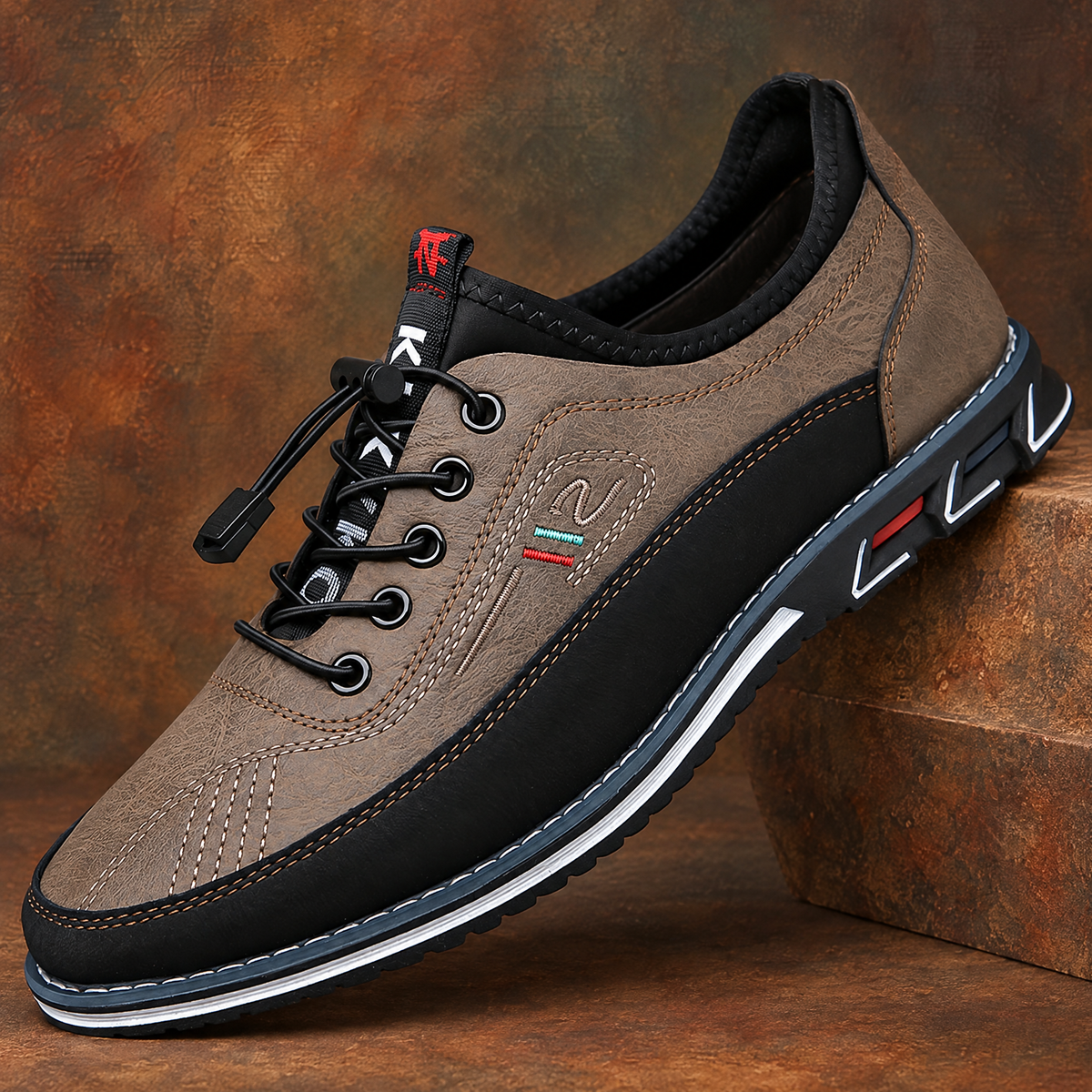 Iron | Mocasines de piel cómodos sin agujetas con ajuste elegante