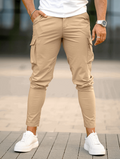 Franco Pantalones Cargo - Caqui