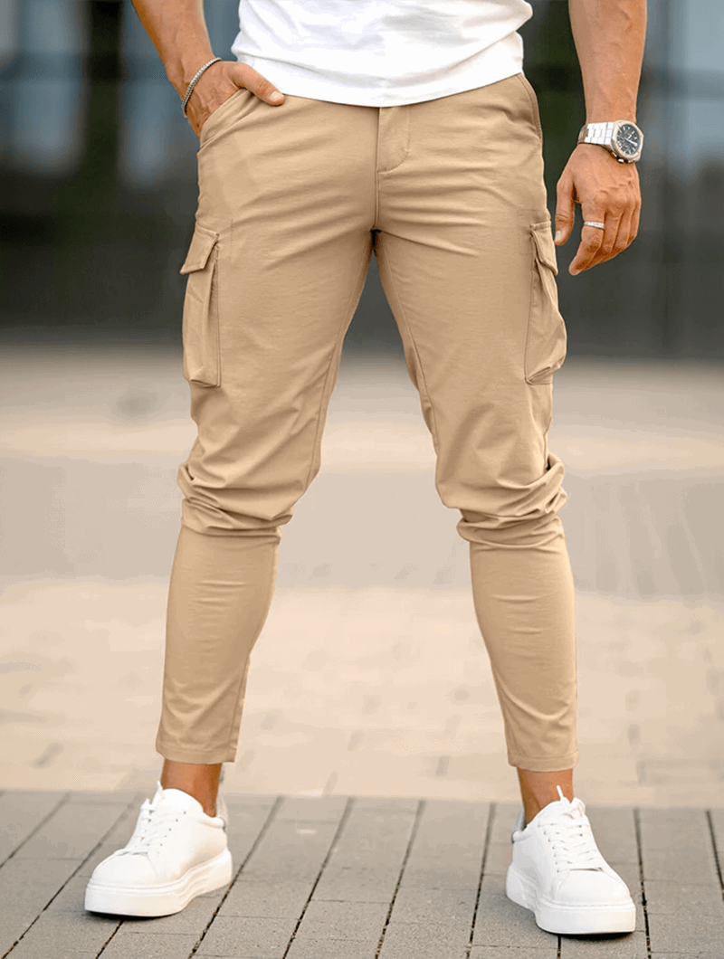 Franco Pantalones Cargo - Caqui