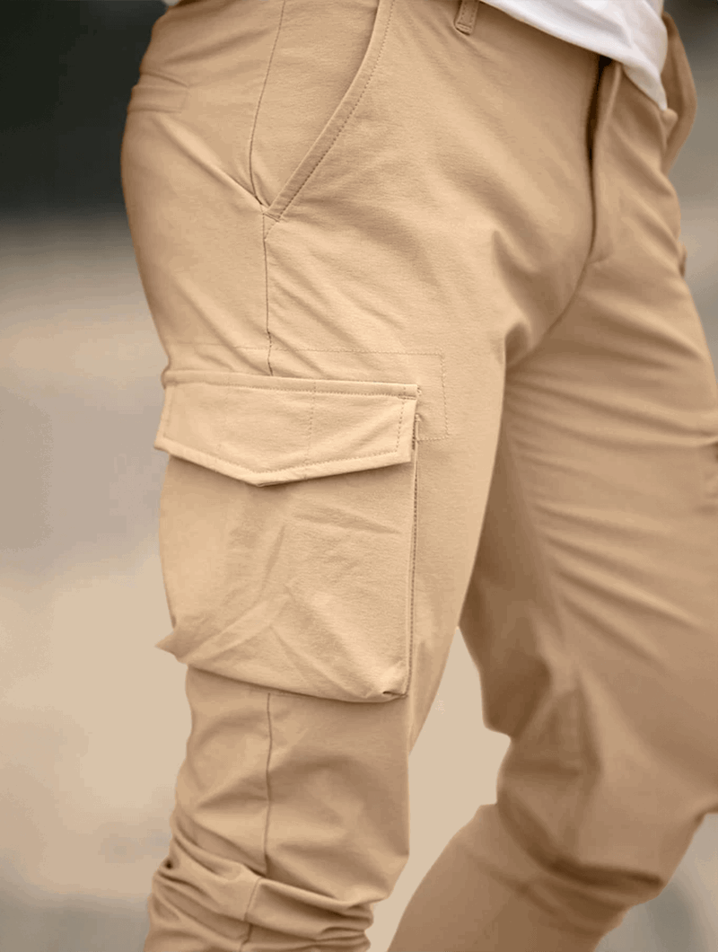 Franco Pantalones Cargo - Caqui
