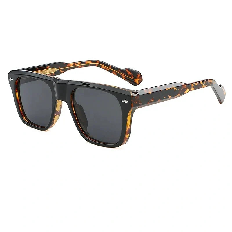 Lentes de sol oversize carey para hombre