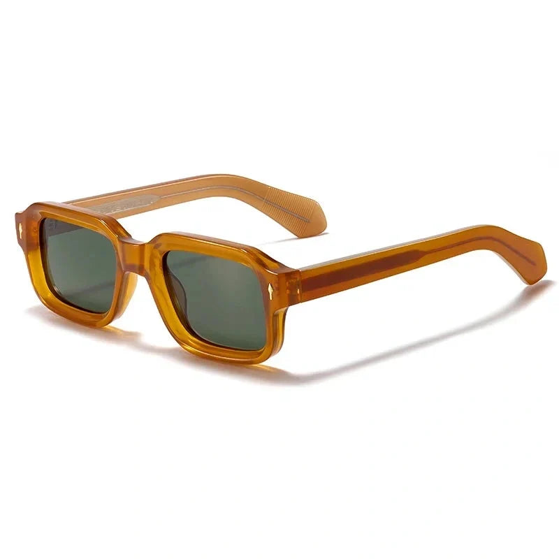 Lentes de sol rectangulares para hombre