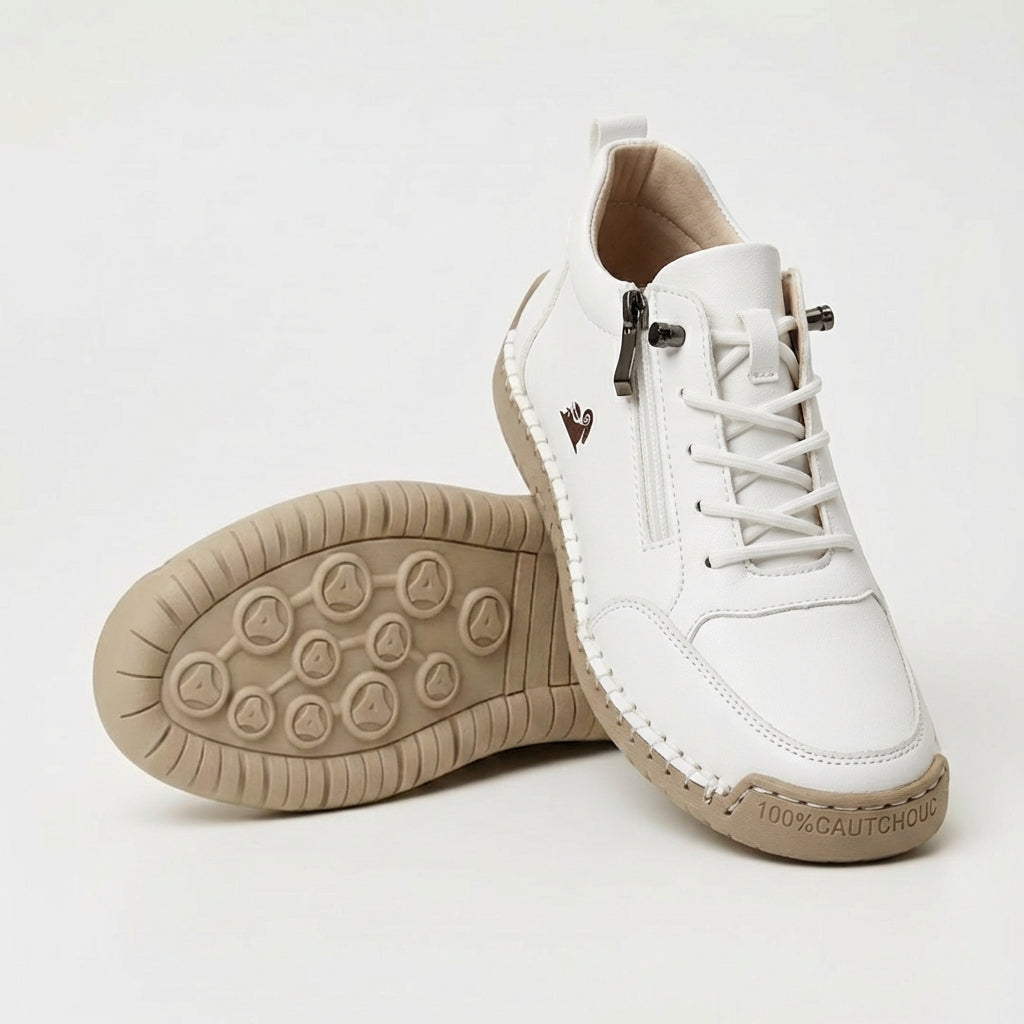 Tenis cómodos con cierre